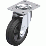 BLICKLE - ROULETTE PIVOTANTE Ø 150MM BANDAGE CAOUTCHOUC SBR 135KG - LE-VPP 150G