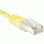 CORDON RJ45 BUDGET CATÉGORIE 6 F/UTP JAUNE - 15 M