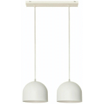 HELAM LIGHTING - HELAM MADISON PLAFONNIER BARRE DROITE BLANC 42CM