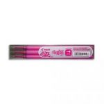 PILOT POCHETTE DE 3 RECHARGES POUR ROLLER FRIXION POINT POINTE FINE, ROSE