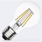 LEDKIA - AMPOULE LED FILAMENT E27 4W 720 LM A60 BLANC CHAUD 2700K 360º