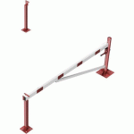 BARRIÈRE PIVOTANTE À CHEVILLER AVEC BLOCAGE -3000MM - SCHAKE