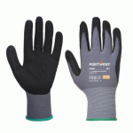 LOT DE 12 - PORTWEST A350 GANT DERMIFLEX NOIR - TAILLE S - LA PAIRE