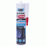 MASTIC SILICONE - 60MN CHRONO - 280 ML - BLANC