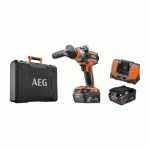 PERCEUSE À PERCUSSION BRUSHLESS 18V 75 NM + 2 BATTERIES 5AH + COFFRET - BSB18CBL-502CS AEG POWERTOOLS