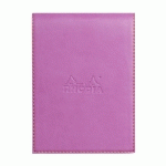 RHODIARAMA PORTE-BLOC AVEC PORTE-CRAYON + BLOC N°12 PETITS CARREAUX 5X5 - LILAS - LOT DE 3