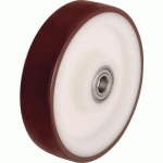 ROUE POLYU CORPS POLYAMIDE MOY.ROULEAUXF=2 00KGD=100MM - BLICKLE