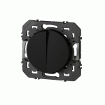 TRANSFORMEUR POUR RÉALISER 5 FONCTIONS VA-ET-VIENT ET POUSSOIR DOOXIE - NOIR MAT LEGRAND