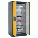 ARMOIRE SÉCURITÉ Q-PEGASUS-90 Q90.195.090.WDAC GRIS/JAUNE - ASECOS