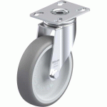 BLICKLE - ROULETTE PIVOTANTE Ø 125MM BANDAGE CAOUTCHOUC TPE 120KG - LKPA-TPA 126G