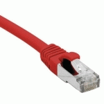 CORDON RJ45 CATÉGORIE 6 F/UTP LSOH SNAGLESS ROUGE - 15 M - CUC