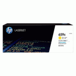 HP LASERJET TONER JAUNE 659X AUTHENTIQUE GRANDE CAPACITÉ - TONER AUTHENTIQUE