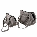 SAC BANDOULIÈRE POUR TRANSPORT DE CHIENS  SAC BANDOULIÈRE POUR TRANSPORT DE CHIENS AUCKLAND COLORIS TAUPE - DIMENSIONS : 500 X 250 X 240 MM