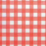 SET DE TABLE PAPIER GAUFRÉ ROUGE ET BLANC 50 G/M² - MATFER