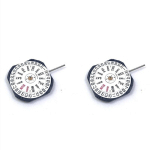 2X MOUVEMENT DE MONTRE POUR LE MOUVEMENT JAPONAIS VX43E VX43 MOUVEMENT À QUARTZ À DOUBLE CALENDRIER À TROIS BROCHES AVEC BATTERIE