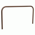 ARCEAU DE PROTECTION SIMPLE 2 M SCELLEMENT -ZINC MARRON 8017 - PROCITY