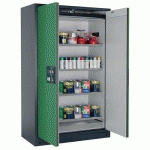 ARMOIRE SÉCURITÉ Q-PEGASUS-90 Q90.195.120.WDAC GRIS/VERT - ASECOS