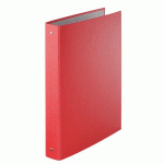CLASSEUR 4 ANNEAUX CARTONNÉ EXACOMPTA A4 - DOS 4 CM ROUGE
