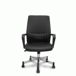 FAUTEUIL INCLINABLE OPTI520CB EN SIMILICUIR NOIR