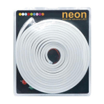 LEDBOX - LED NEON FLEX, 6X12MM, DC12V, 120LED/M, 5M, 60W, COOL WHITE