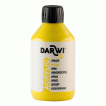 LOT DE 3 - DARWI FLACON DE 250 ML DE PEINTURE ACRYLIQUE UNIVERSELLE OPAQUE - JAUNE SOLEIL