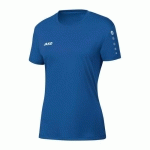 MAILLOT DE FOOT MANCHES COURTES FEMME - JAKO - TEAM BLEU