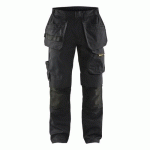 PANTALON DE TRAVAIL SERVICES STRETCH AVEC POCHES FLOTTANTES TAILLE 46 - BLAKLADER