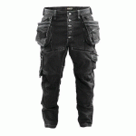 PANTALON DE TRAVAIL X1900 ARTISAN CORDURA® DENIM STRETCH TAILLE 52 - BLAKLADER