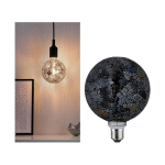 LED G125 MIRACLE MOSAIC 470LM BLACK GRD E27 2700K 230V