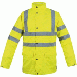 VESTE DE PLUIE EVERGLADES JAUNE FLUOSRECENT 2XL - T2S