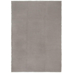 VIDAXL - TAPIS RECTANGULAIRE GRIS 160X230 CM COTON