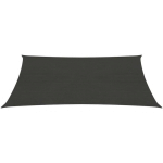 VOILE D'OMBRAGE 160 G/M² ANTHRACITE 3.5X4.5 M PEHD - ANTHRACITE