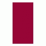 SERVIETTE DOUBLE POINT ECOLABEL PLIAGE 1/8 18 G/M² 40X40 CM TISSU BORDEAUX (VENDU PAR 600)