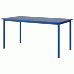 TABLE MALIBU 160X80 T6 4P STRA ABS BLEU U525/BLEU 5005 - MANUTAN EXPERT