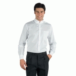 CHEMISE UNISEXE MANCHES LONGUES DUBLINO BLANC