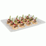 PLATEAU APS -PURE- 35,5 X 18 CM, H : 3 CM