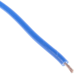 CÂBLE TRIPLE HOMOLOGATION RS PRO BLEU FONCÉ, SECTION 0,75 MM² 20 AWG, 1 KV, , TRIPLE HOMOLOGATION PVC ( PRIX POUR BOBINE DE 100 MÈTRES )