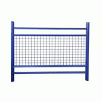 BARRIÈRE GRILLAGÉE - BLEUE - MANUTAN EXPERT
