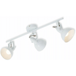 PLAFONNIER SPOT BRILONER LEUCHTEN SOFT, 40 W, IP20, BLANC, MÉTAL, EXCL. 3X E14, 55,4 X 18,1 X 10 CM