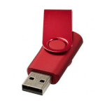 CLÉ USB ROTATIVE MÉTALLISÉE 1 GB