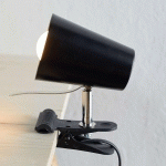 SPOT-LIGHT LAMPE À PINCE CLAMPSPOTS NOIRE ASPECT MODERNE