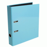 LOT DE 10 - CLASSEUR À LEVIER AQUAREL PREM'TOUCH - DOS 50MM - BLEU PASTEL