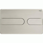 PLAQUE DE COMMANDE DE WC VISIGN FOR STYLE 23 POUR RÉSERVOIR PREVISTA 8613.1 - INOX BROSSÉ VIEGA