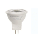 OPTONICA - AMPOULE LED GU4 / MR11 3W 12V - BLANC FROID 6000K - 8000K - SILAMP - BLANC FROID 6000K - 8000K