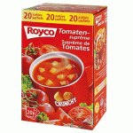 SOUPE ROYCO CRUNCHY SUPRÊME DE TOMATES - BOÎTE DE 20 SACHETS