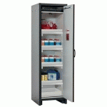 ARMOIRE SÉCURITÉ Q-CLASSIC-30 Q30.195.056.R GRIS/ROUGE