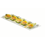 ASSIETTE CREUSE RECTANGULAIRE BLANC PORCELAINE 30 CM BOMBAY REVOL