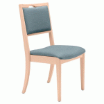 CHAISE ABAKA SOURIS - STRUCTURE HÊTRE BOULEAU - SUNSET CREATION