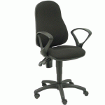 CHAISE DE BUREAU ALAMO - NOIR - PIQUERAS Y CRESPO