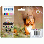 EPSON SQUIRREL ENCRE CLARIA PHOTO HD MULTIPACK 6 COULEURS ÉCUREUIL 378 -  AUTHENTIQUE
